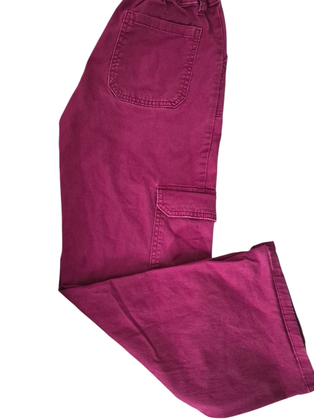 Magenta Cargo Pants
